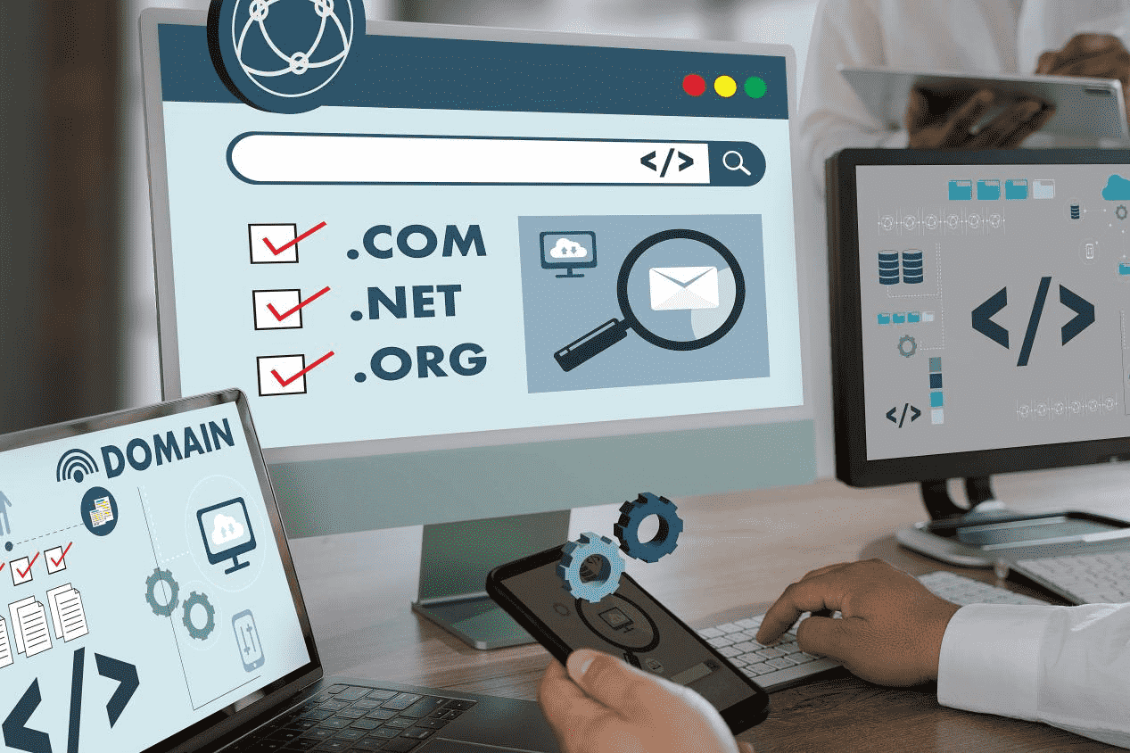 想拥有自己专属的网站？从注册域名开始！